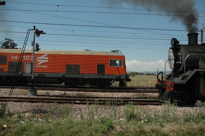 The 14 E and a 19D years apart during the 150 years of railways in South Africa