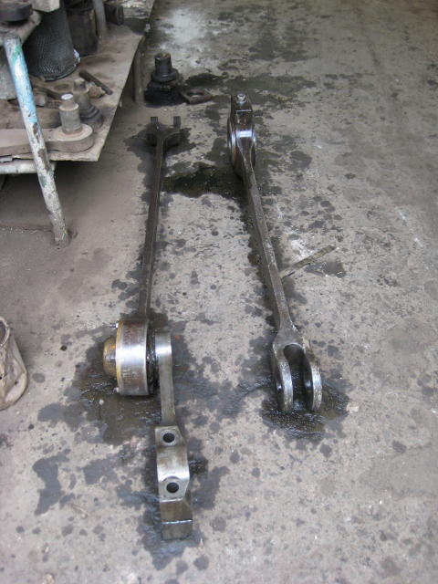 Rods on the ground