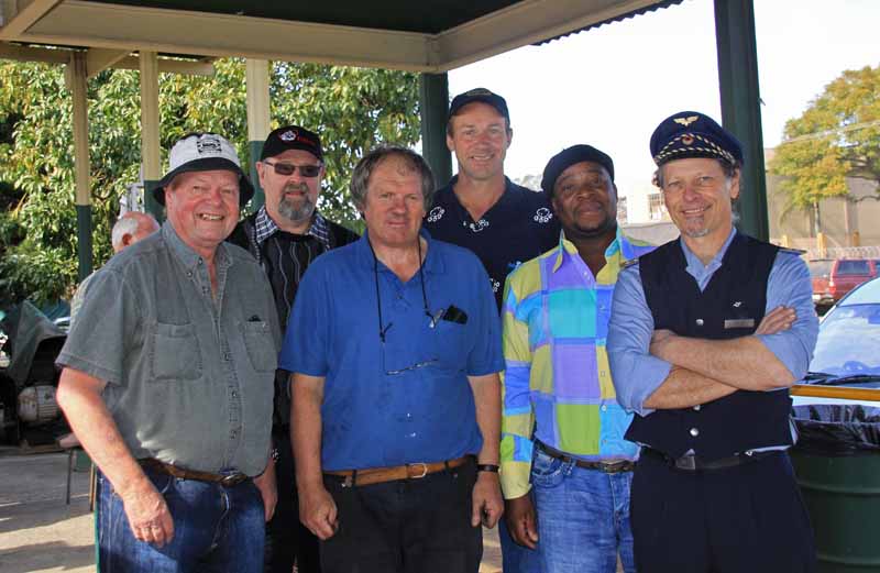 We had the privilege of hosting the SANRASM executive. Mike Dyke, John Hamill, Tony Attwell, Chris J, Joe Lephalake and Nathan