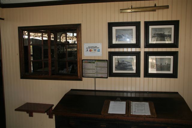 The "sign-on" room- or reception area?