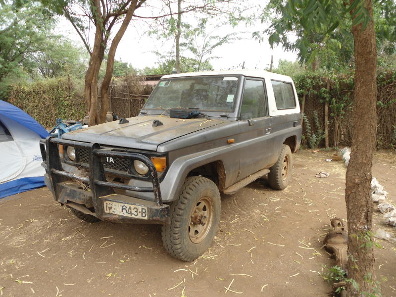 The short wheelbase version of the Toyota Land Cruiser