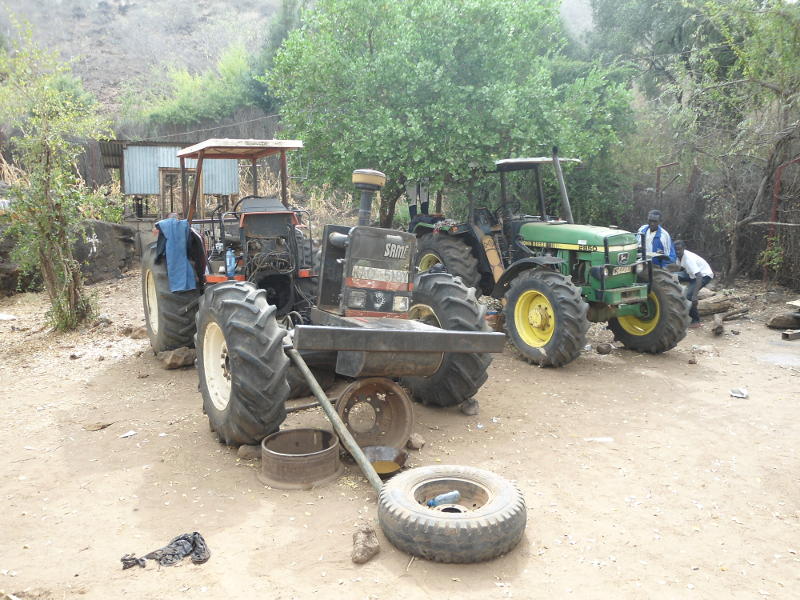 More tractors