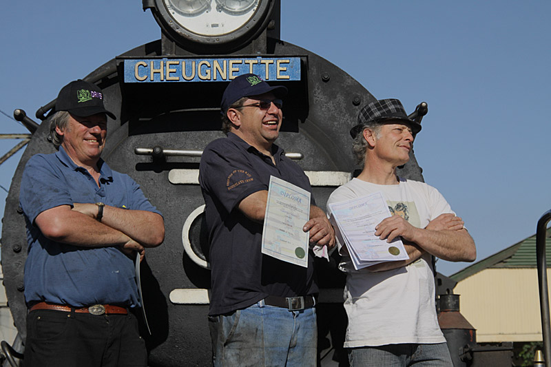 l to r: Tony, Gabor, Nathan