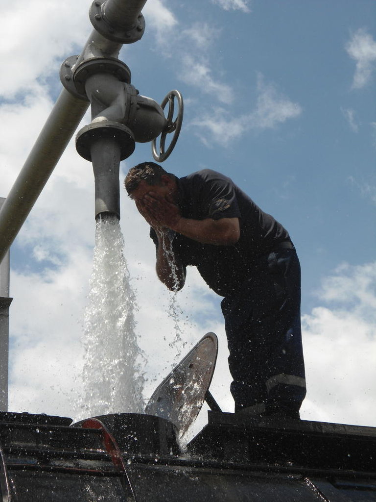 Gabor has a wash