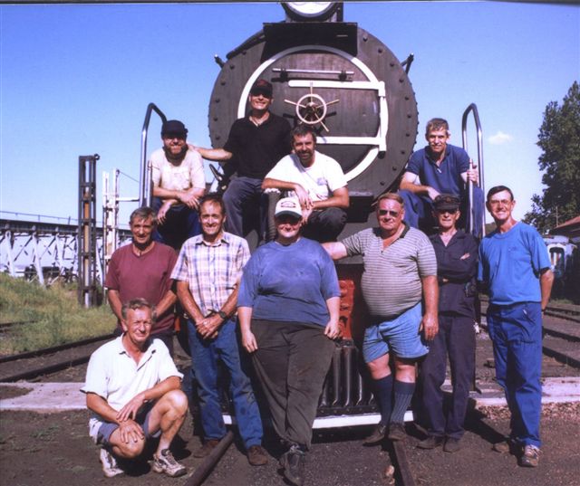 Remember when, Sometime in the past at the shed.<br /><br />Photo - unknown