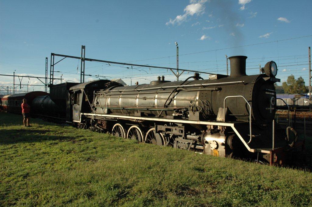 19D 2650 at rest after the last train for the season has safely arrived at Hermanstad