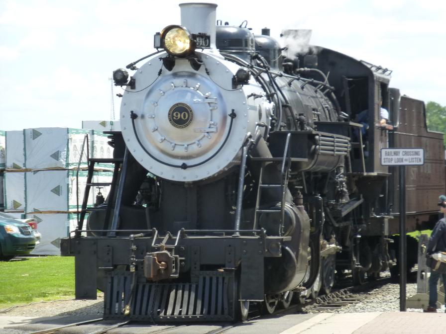 Today's loco in steam