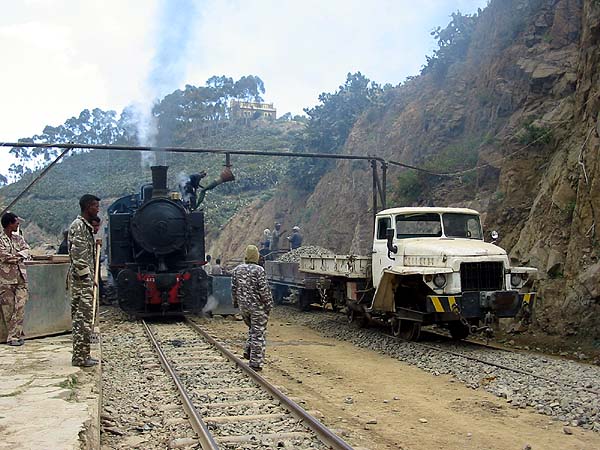 The world famous Eritrean Railway