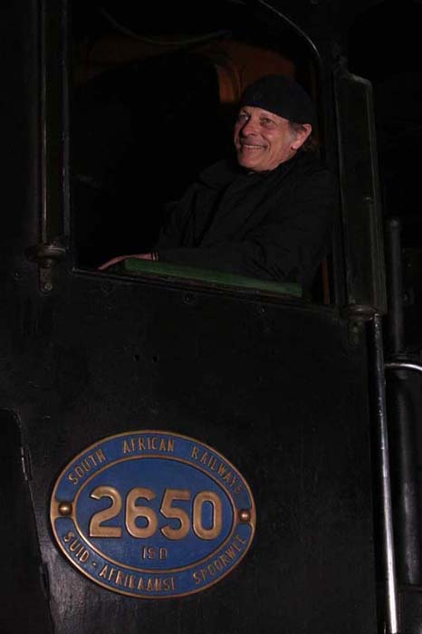 Nathan a most willing model.