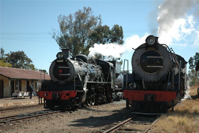 1. 3664 and 2056 at Cullinan<br /><br />Photo by Nathan Berelowitz, June 2007