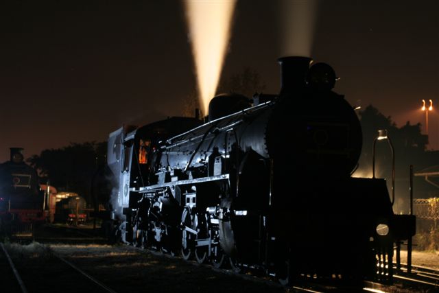 3664 blows off. 2650 stands slightly behind to the left
