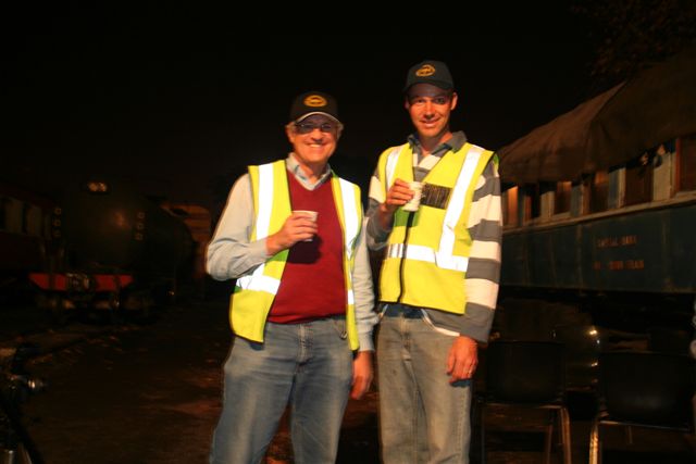 Photo marshals David Benn (left) and Chris Janisch<br /><br />Photo by John Makopo 31 May 2008