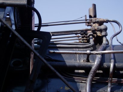 3664's steam turret<br /><br />Photo by John Ashworth, Cullinan,  24/09/07