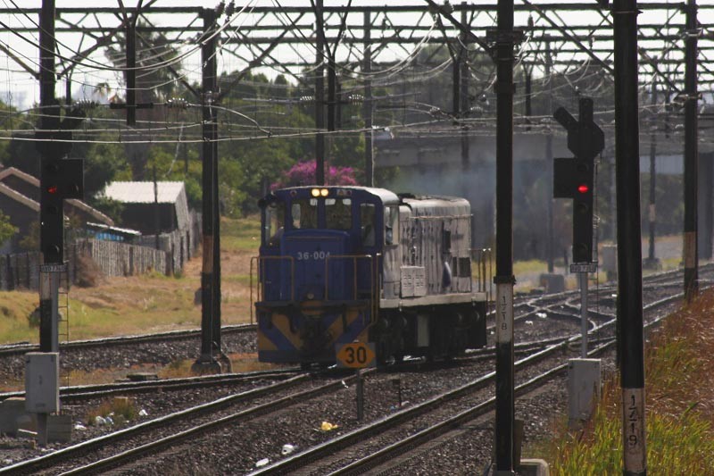 Runs off the Main Line on to the Depot Line