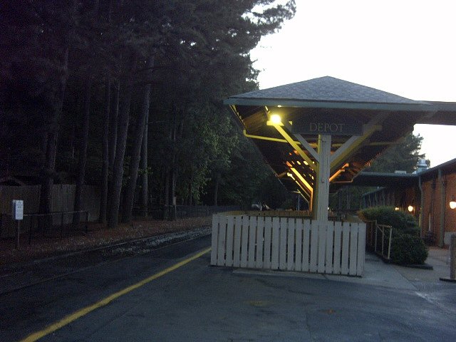 The station at Stone Mountain