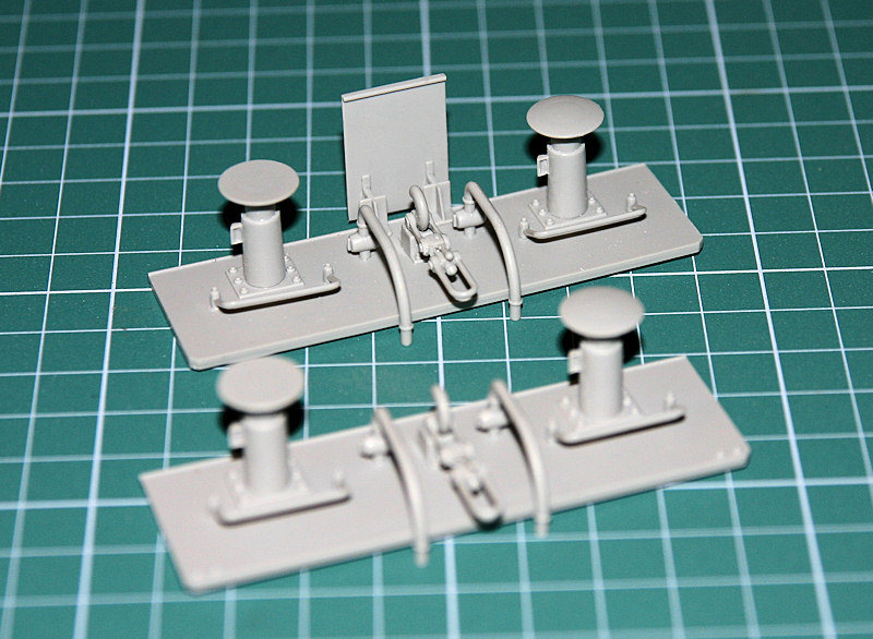 Rear buffer beam + front beam (no platform)