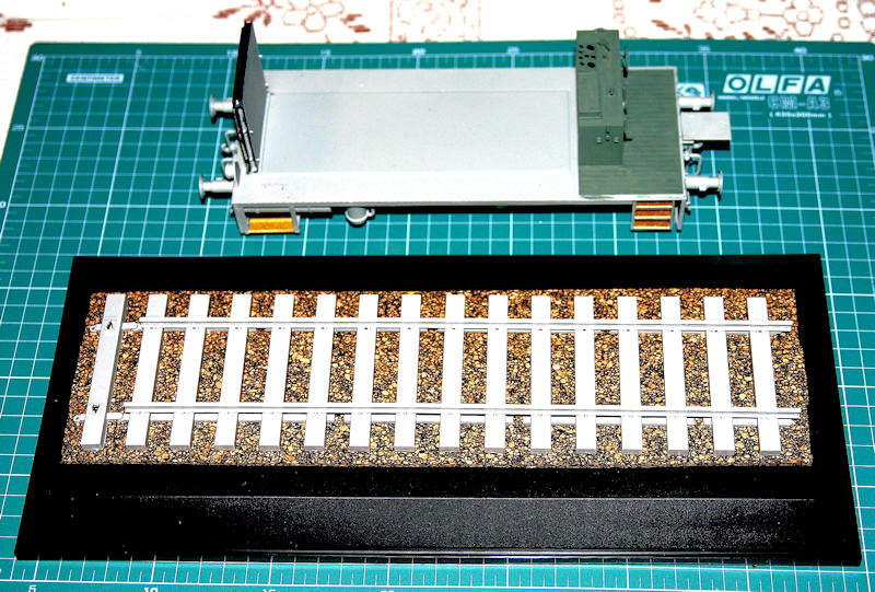 Pic 5 - Checking against the chassis for fit.