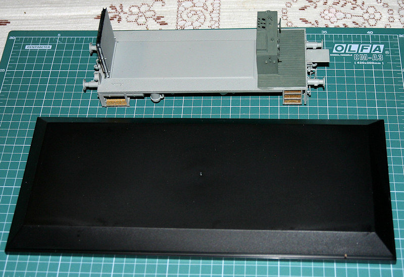 Pic 2 - The chassis with the new base.