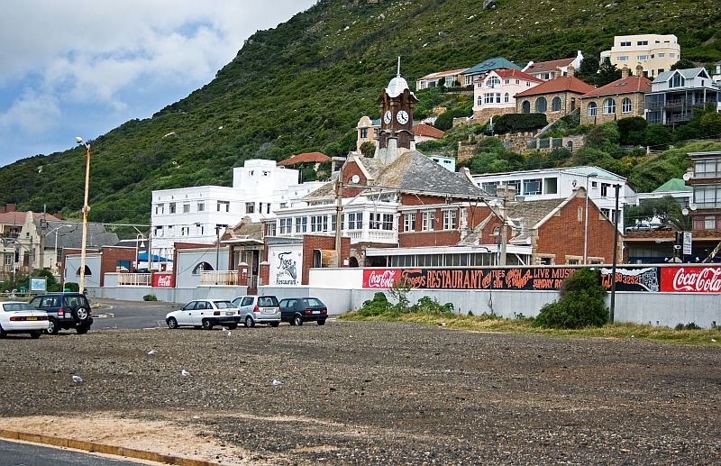 Muizenberg station seen from beach side.