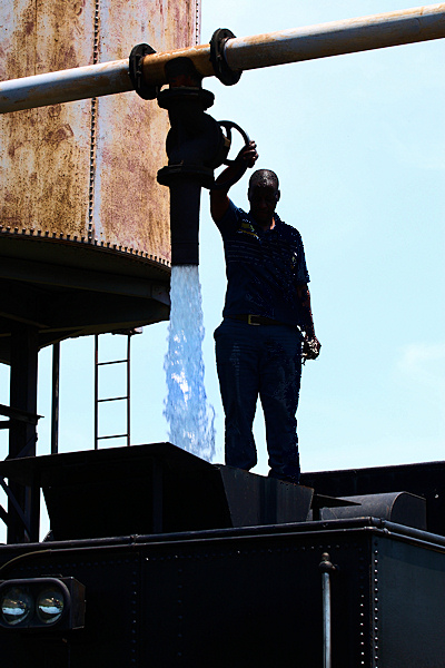BZ at the water tower at Cullinan - K R Wilson-Smith Nov 2009.